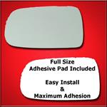 Mirror Glass Replacement + Full Adhesive for 99-02