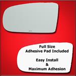 Mirror Glass Replacement + Full Adhesive for 1997-