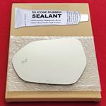 Mirror Glass + Silicone for 19-20 Toyota Avalon Dr
