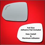 Mirror Glass Replacement + Full Adhesive for 16-19