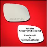 Mirror Glass Replacement + Full Adhesive for 10-11