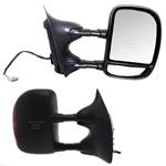 00-05 Ford Excursion and 01-07 Ford Super Duty Pickup Passenger Side Mirror Assembly