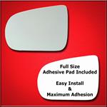 Mirror Glass Replacement + Full Adhesive for Ponti