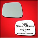 Mirror Glass Replacement + Full Adhesive for 98-04