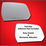 Mirror Glass Replacement + Full Adhesive for 17-19