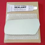 Mirror Glass Replacement + Silicone Adhesive for C