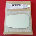 Mirror Glass Replacement + Silicone Adhesive for H