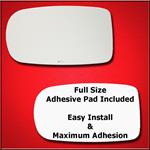 Mirror Glass Replacement + Full Adhesive for 11-17