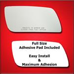 Mirror Glass Replacement + Full Adhesive for 09-12