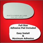 Mirror Glass Replacement + Full Adhesive for Oldsm