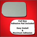 Mirror Glass Replacement + Full Adhesive for 95-01