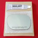 Mirror Glass Replacement + Silicone Adhesive for I