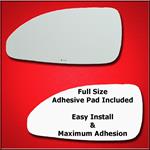 Mirror Glass Replacement + Full Adhesive for 08-12