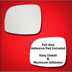 Mirror Glass Replacement + Full Adhesive for 08-15