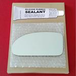 Mirror Glass Replacement + Silicone Adhesive for F