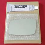 Mirror Glass Replacement + Silicone Adhesive for C