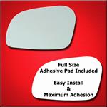 Mirror Glass Replacement + Full Adhesive for 95-02