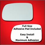 Mirror Glass Replacement + Full Adhesive for 93-02