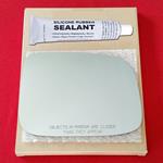 Mirror Glass Replacement + Silicone Adhesive for C
