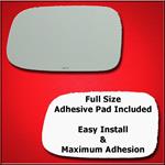 Mirror Glass Replacement + Full Adhesive for 98-00