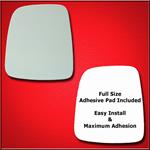 Mirror Glass Replacement + Full Adhesive for Jeep