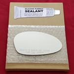 Mirror Glass + Silicone Adhesive for BMW 3 Series