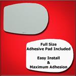 Mirror Glass Replacement + Full Adhesive for 12-17
