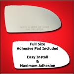 Mirror Glass Replacement + Full Adhesive for 06-09