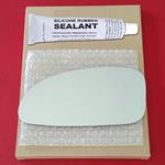 Mirror Glass Replacement + Silicone Adhesive for L