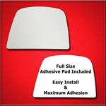 Mirror Glass Replacement + Full Adhesive for 08-17