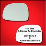 Mirror Glass Replacement + Full Adhesive for 95-98