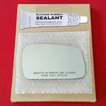 Mirror Glass Replacement + Silicone Adhesive for P