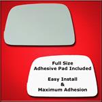 Mirror Glass Replacement + Full Adhesive for 95-00