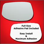 Mirror Glass + Full Adhesive for 10-14 Honda Insig