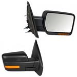 Fits 09-10 Ford Pickup Passenger Side Mirror Assem