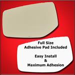 Mirror Glass Replacement + Full Adhesive for 15-20