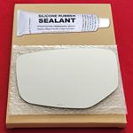 Mirror Glass + Silicone for 13-22 Acura ILX Driver