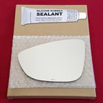 Mirror Glass Replacement + Silicone Adhesive for P