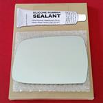 Mirror Glass Replacement + Silicone Adhesive for N