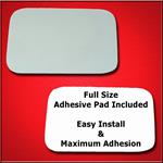 Mirror Glass Replacement + Full Adhesive for 84-04