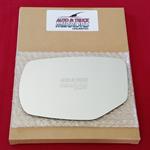 Mirror Glass + ADHESIVE for 13-17 Accord Driver Si