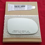 Mirror Glass + Silicone Adhesive for Acura Legend,