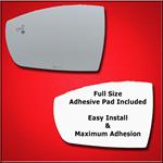 Mirror Glass Replacement + Full Adhesive for 18-19