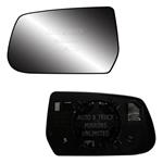 Fits 10-14 GMC Terrain Driver Side Mirror Glass wi