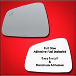 Mirror Glass Replacement + Full Adhesive for Trax,