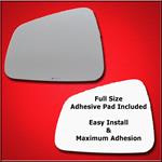 Mirror Glass Replacement + Full Adhesive for 17-19