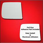 Mirror Glass Replacement + Full Adhesive for Ram P