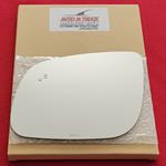 Mirror Glass for 15-21 Kia Sedona Driver Side - Bl