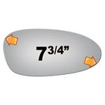 Mirror Glass + Adhesive for 911, Boxster, Cayman-3