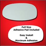 Mirror Glass Replacement + Full Adhesive for 01-05